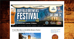 Desktop Screenshot of buffalobrewersfestival.com
