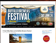 Tablet Screenshot of buffalobrewersfestival.com